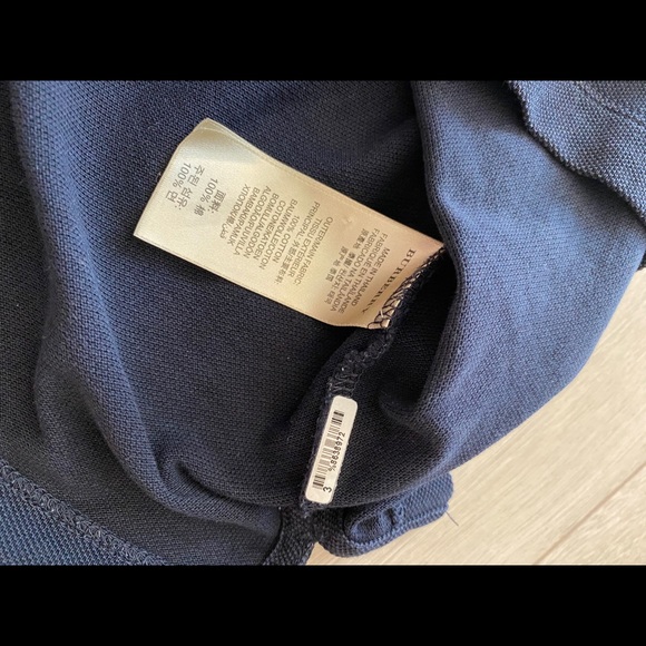 Men’s Burberry Brit Navy Polo - Picture 6 of 7